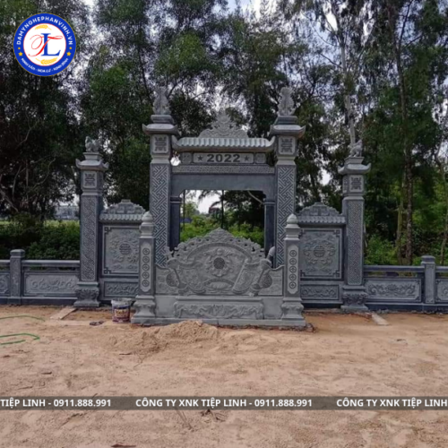 Cổng đá - Mẫu 08