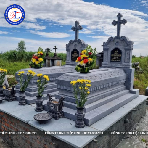 Mộ công giáo - Mẫu 08