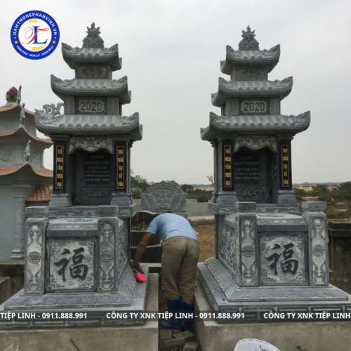 Mộ 3 mái - Mẫu 02