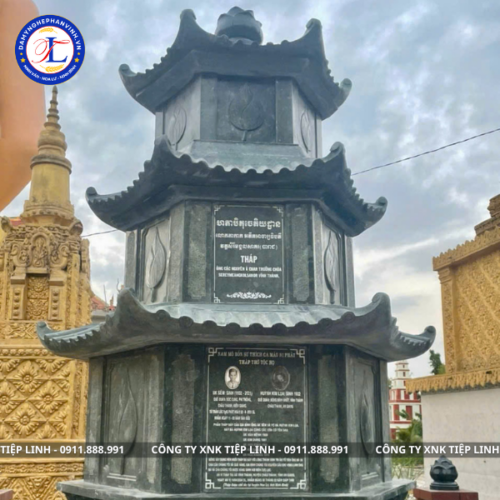 Mộ tháp đá - Mẫu 07