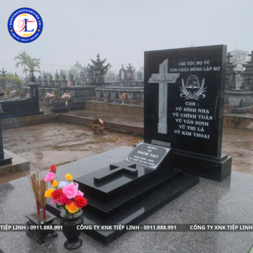 Mộ granit - Mẫu 03