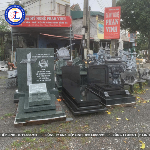 Mộ granit - Mẫu 04