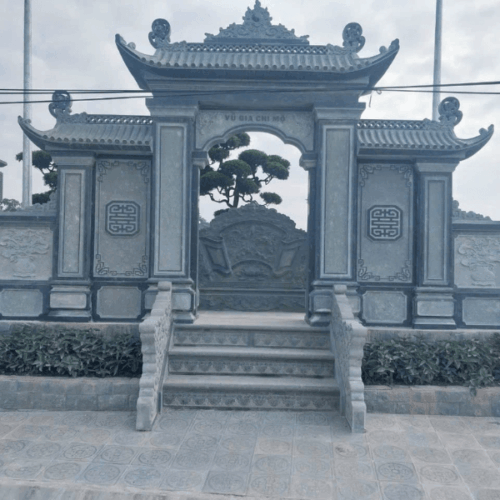 Cổng đá - Mẫu 12