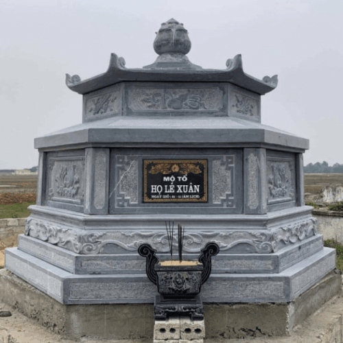Mộ lục giác - Mẫu 02